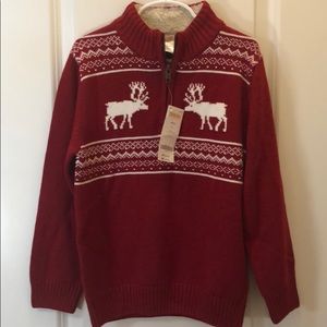 Reindeer sweater boys S(5-6)